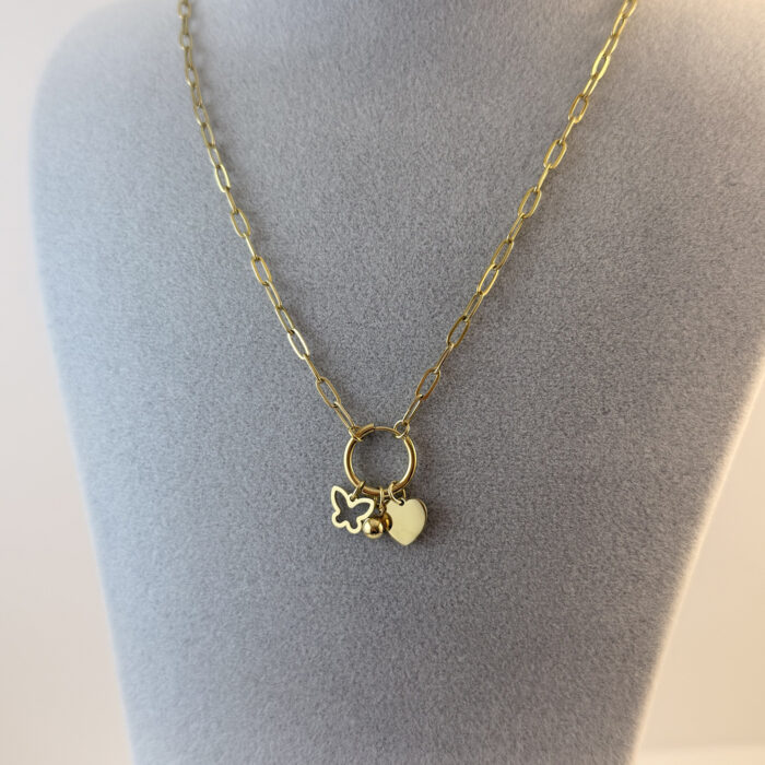 ÇELIK KOLYE (45+5 CM)