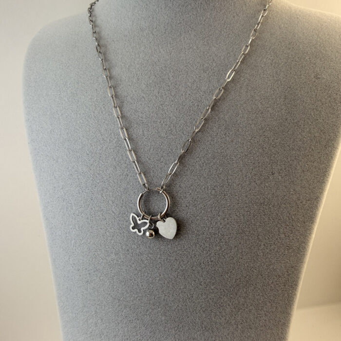 ÇELIK KOLYE (45+5 CM)